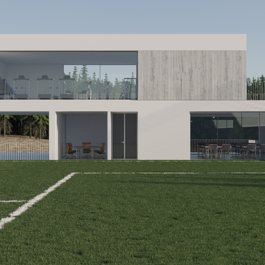 Edifício de Apoio ao Clube Desportivo da Livração